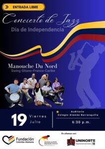 🎷✨ ¡Gran Concierto de Jazz para Celebrar el Día de la Independencia! 🎶