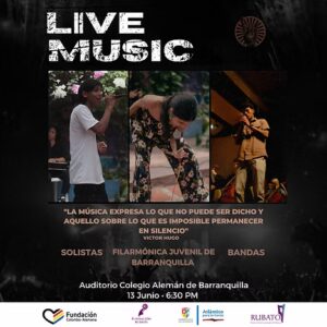 🎶✨ ¡No te pierdas Concierto “Live Music”! 🎶✨