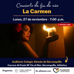 Concierto de fin de año – La Carmen