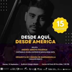 Andrés Arroyo: Invitado especial en el Festival Internacional de Música Rubato