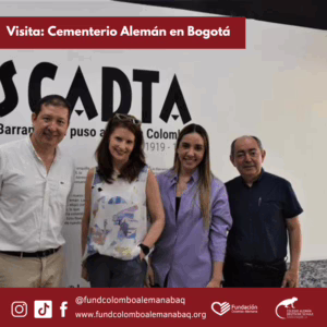 Visita de la Vicepresidenta del Cementerio Alemán de Bogotá a la FCAB - foto 1