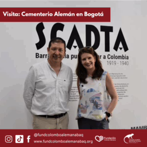 Visita de la Vicepresidenta del Cementerio Alemán de Bogotá a la FCAB - foto 2