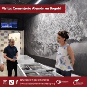 Visita de la Vicepresidenta del Cementerio Alemán de Bogotá a la FCAB - foto 3