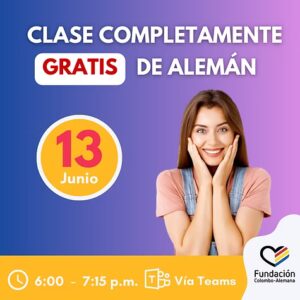 Vive la experiencia de una clase de alemán completamente gratuita