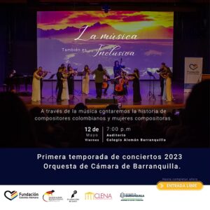 Primera temporada de conciertos 2023 “La música también es inclusiva”