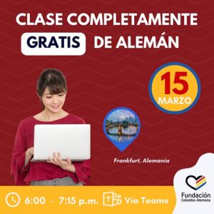 Vive la experiencia de una clase completamente gratuita online de alemán