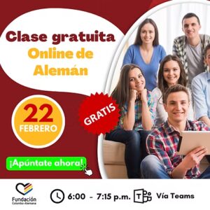 Clase completamente gratuita online de alemán
