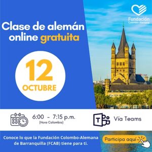 Clase de alemán online gratuita