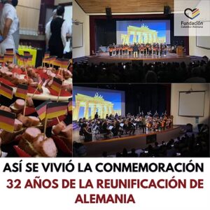 Conmemoración 32 años de la Reunificación Alemana