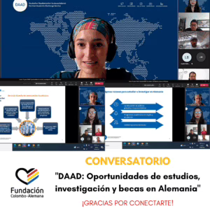 Charla “DAAD: Oportunidades de estudios, investigación y becas en Alemania”