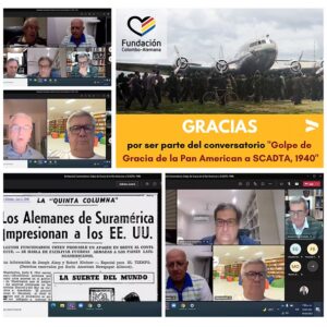 Conversatorio “Golpe de Gracia de la Pan American a SCADTA, 1940”