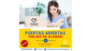 Puertas Abiertas de Alemán online.