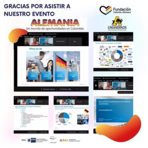 Alemania un mundo de oportunidades en Colombia.