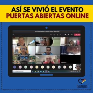 “Se realizó con éxito el evento Puertas Abiertas Online”