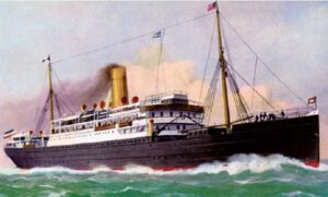 “El hundimiento por su propia tripulación del Prinz August Wilhelm (PAW) en Puerto Colombia”