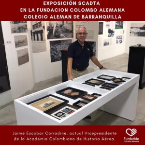 Nuevas piezas y objetos en la exposición sobre la SCADTA en la FCAB
