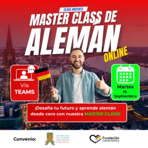 Master Class de alemán: una oportunidad educativa abierta y gratuita con la FCAB y Uniguajira - foto 1