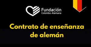 Contrato de enseñanza de Alemán - foto 1