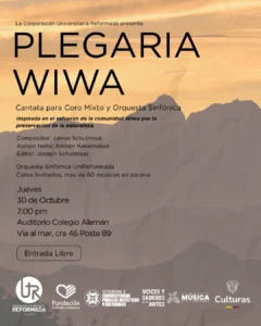 La Fundación Colombo Alemana apoya “Plegaria Wiwa”, una cantata por la naturaleza y la vida - foto 1