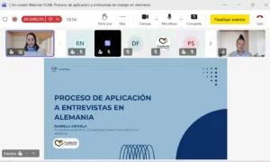 🌍 Una ventana real hacia Alemania: así se vivió el webinar de la FCAB - foto 1