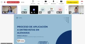 🌍 Una ventana real hacia Alemania: así se vivió el webinar de la FCAB - foto 3